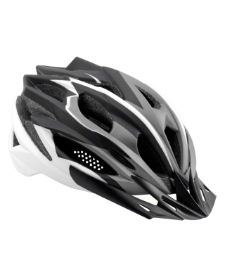 Casco X-Tiger / X-1 / Negro y Blanco