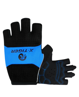 Guanteletas X-Tiger / Azul / Talla "M"
