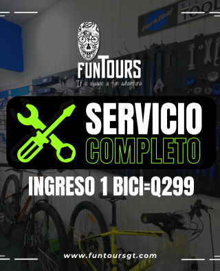 SERVICIO COMPLETO  - 1 BICICLETA Q299