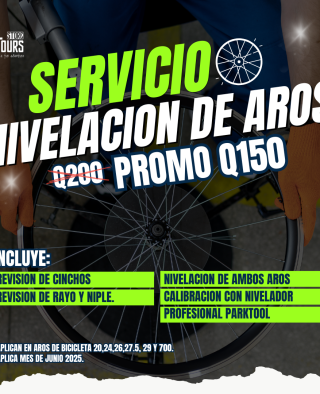 SERVICIO DE NIVELACION DE AROS (2 RUEDAS)