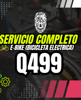 Servicio Completo para E-Bike (Bicicleta electrica).