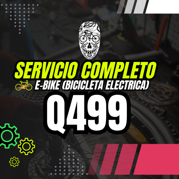 Servicio Completo para E-Bike (Bicicleta electrica).