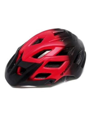 Casco MOON / Rojo-Negro / Talla "S-M"