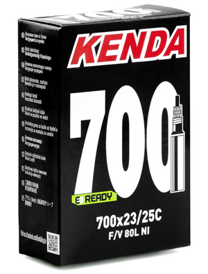 Tubo Kenda (700x23/25C) Válvula Larga de 60mm