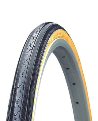 Llanta Kenda (27x1 1/4) Liso/Urbano - Negro/Ambar