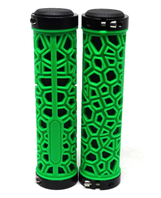 Mangos Perforados (Fondo Negro/Verde) 130mm
