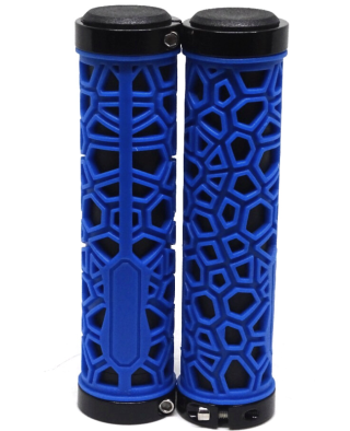 Mangos Perforados (Fondo Negro/Azul) 130mm