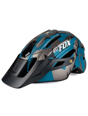 Casco Batfox (Gris-Turquesa) MTB (Camo)