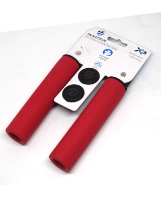 Mangos de Silicon Hunter / Rojo / HTRPU14