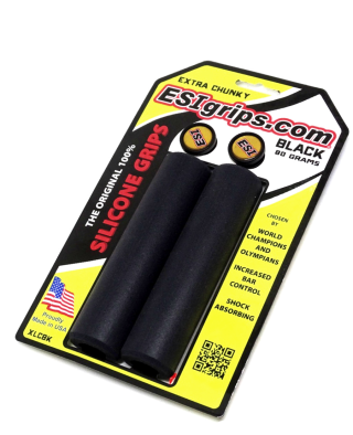 Mangos ESI - MTB (Extra Chunky) de Silicon / Negro