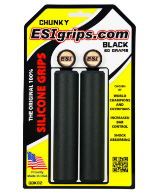 Mangos ESI - MTB (Chunky) de Silicon / Negro