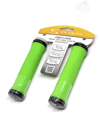 Mangos Serfas (Super Thin Dual Lock On Grips) - (Verde)