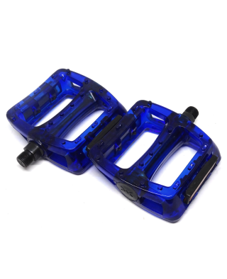 Pedales de Plataforma (R/G) - Azul Transparente
