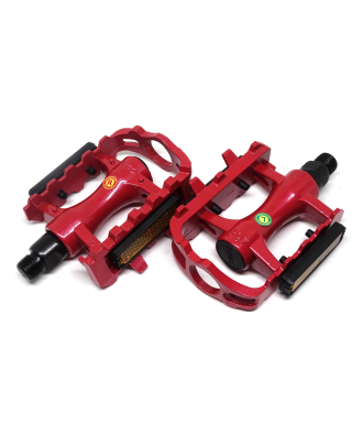 Pedales Neco de Aluminio (R/G) - Rojo