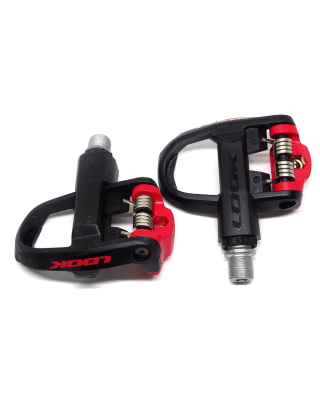Pedales Look Keo Classic III Ruta/Carretera (R/G) - Negro/Rojo
