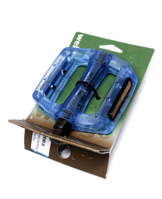 Pedal Wellgo (R/D) - Translucido Celeste