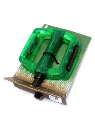 Pedal Wellgo (R/D) - Translucido Verde