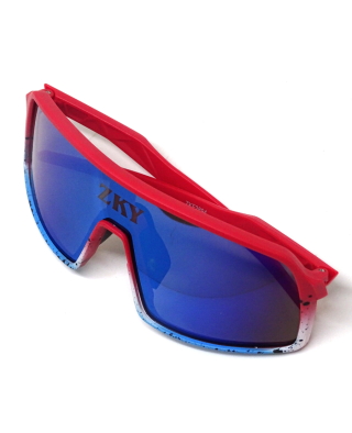 Lentes ZKY Policromáticos / V3 - Rojo/Azul