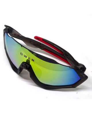 Lentes Owen Policromáticos / V1 - Negro/Rojo