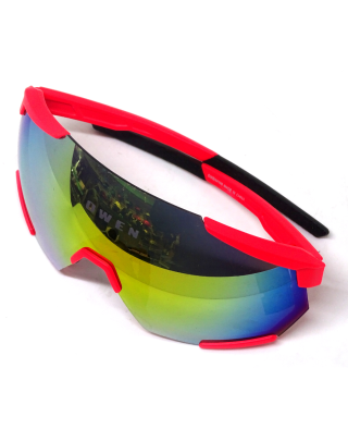 Lentes Owen Policromático / V2 - Negro/Rojo