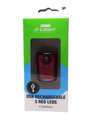Luz Led D-Light Trasera / CG-211R - Luz Roja