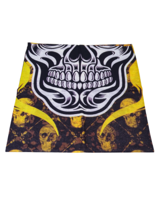 Bandana Calavera Gold