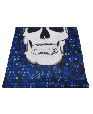 Bandana Calavera Azul