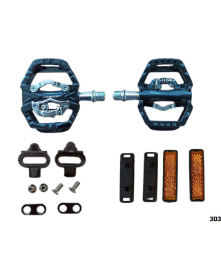 Pedales GW MTB ZP-109S NEGRO ALUMINIO