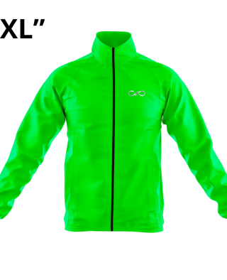 Chumpa JAVA Impermeable / Verde - Talla "XL"