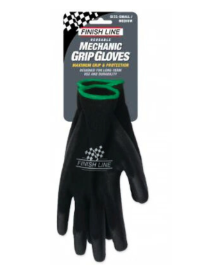 Guantes Finish Line - Talla "M" Verde