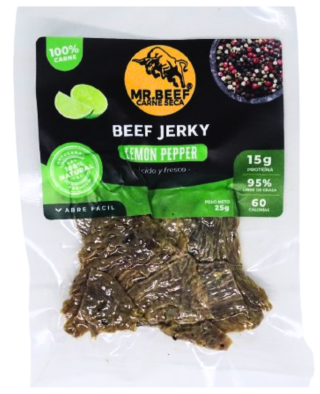 Mr. Beef Jerky 25g "Lemon Pepper"
