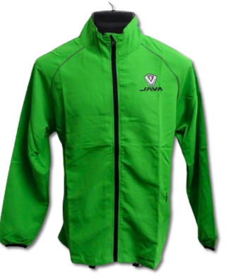 Chumpa JAVA Impermeable / Verde - Talla "XL"