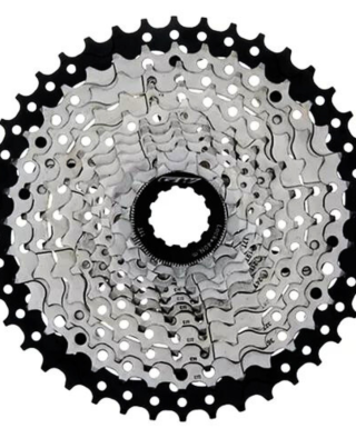 Cassette de 11V / 11-42T - Cromado Negro