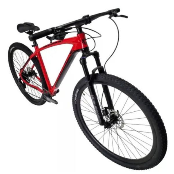 Bicicleta GW Ocelot MTB / 1x10 Vel - Rojo/Negro